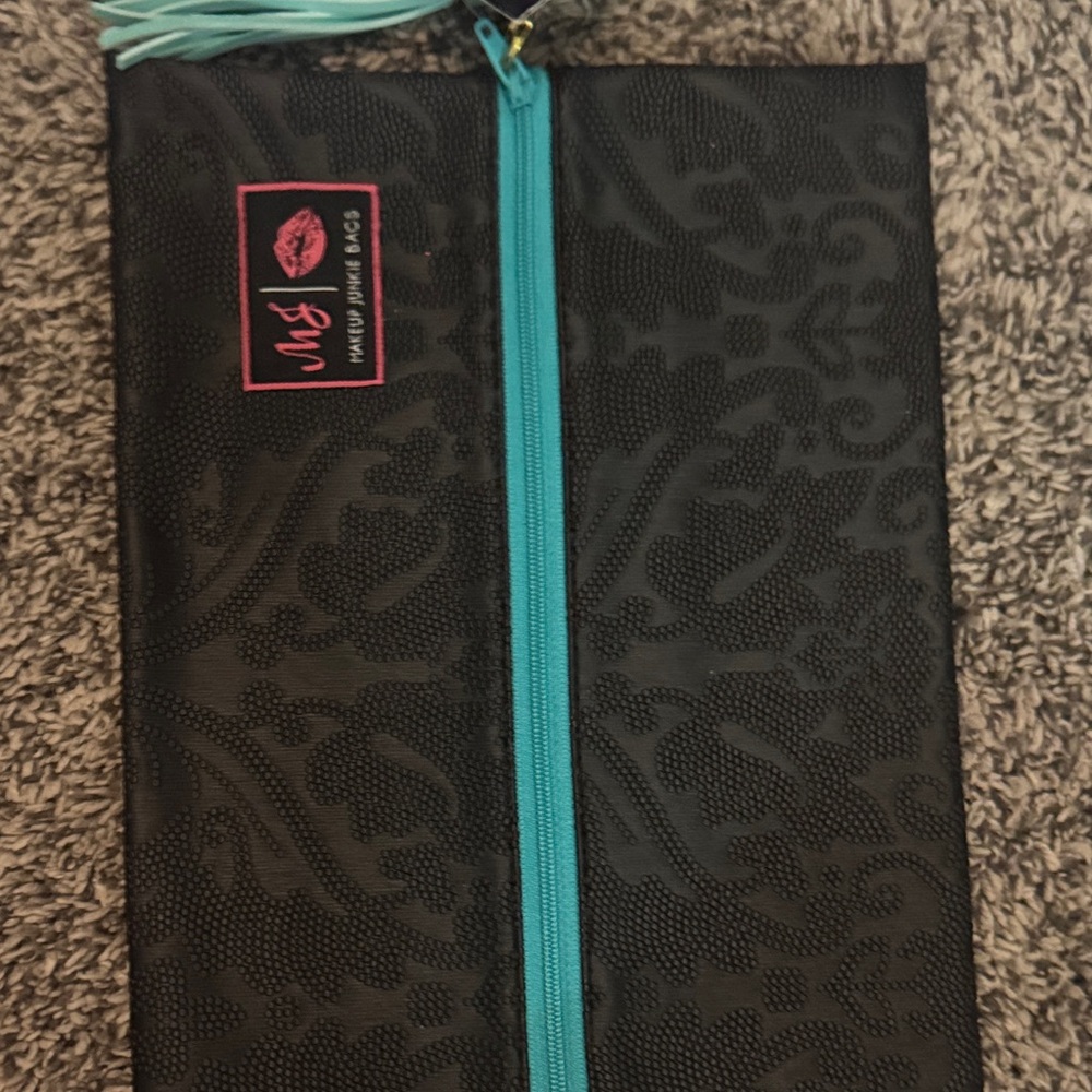 Black and Teal Women's Bag